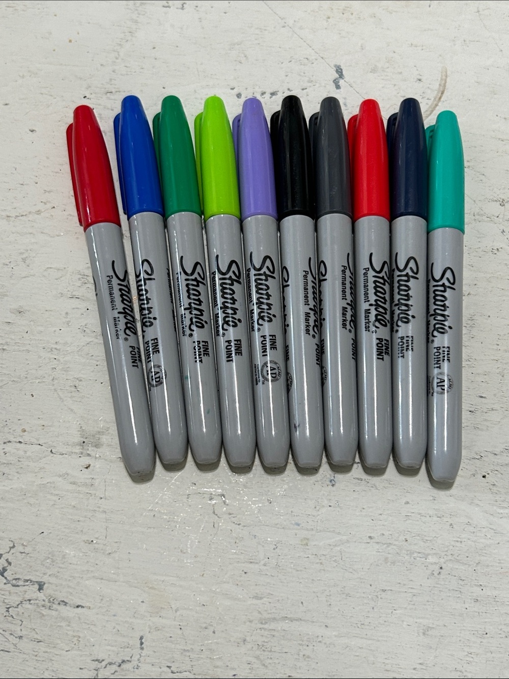 Sharpie Fine Point Permanent Markers - Assorted Colors (10 Pack)